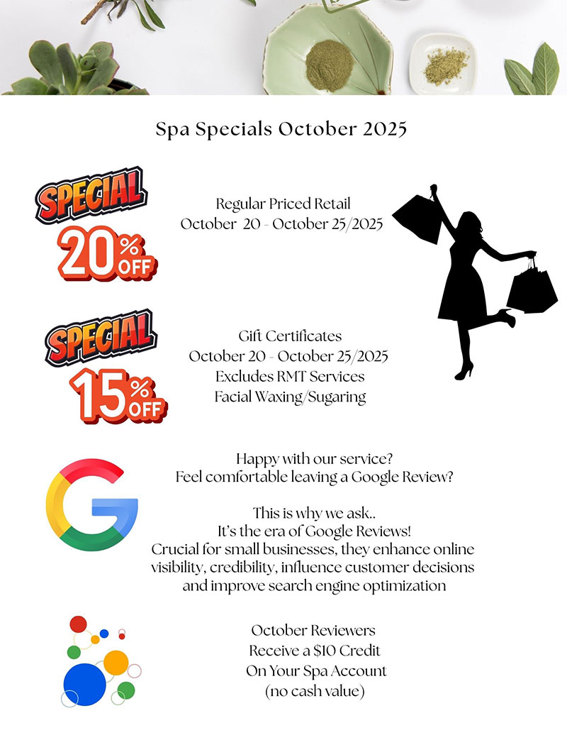 Spa Features for October 2025 panel 2