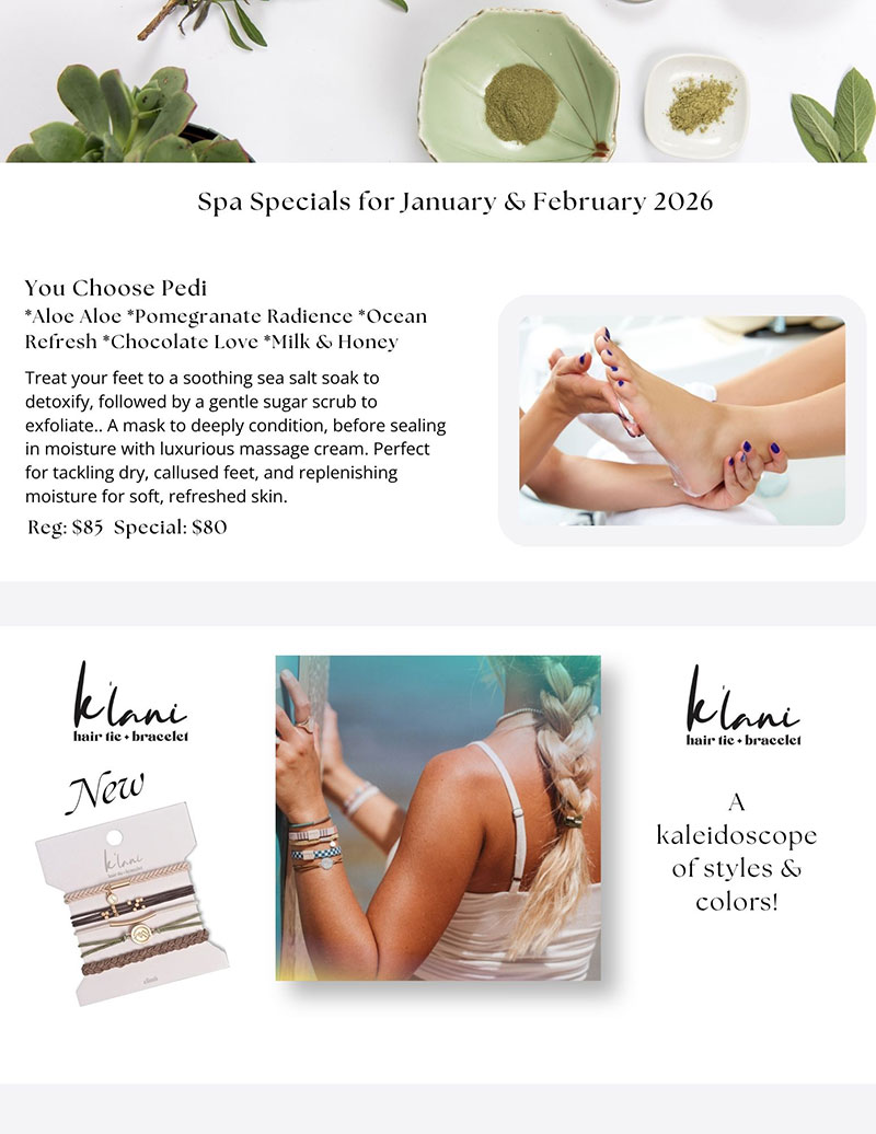 Spa Features for May / June 2026 panel 5