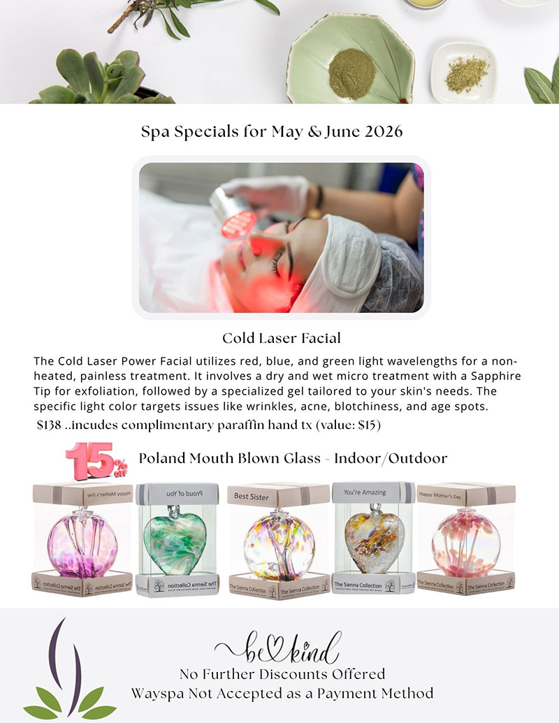 Spa Features for May / June 2026 panel 6