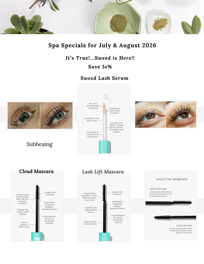 Spa Features for July / August 2026 panel 4